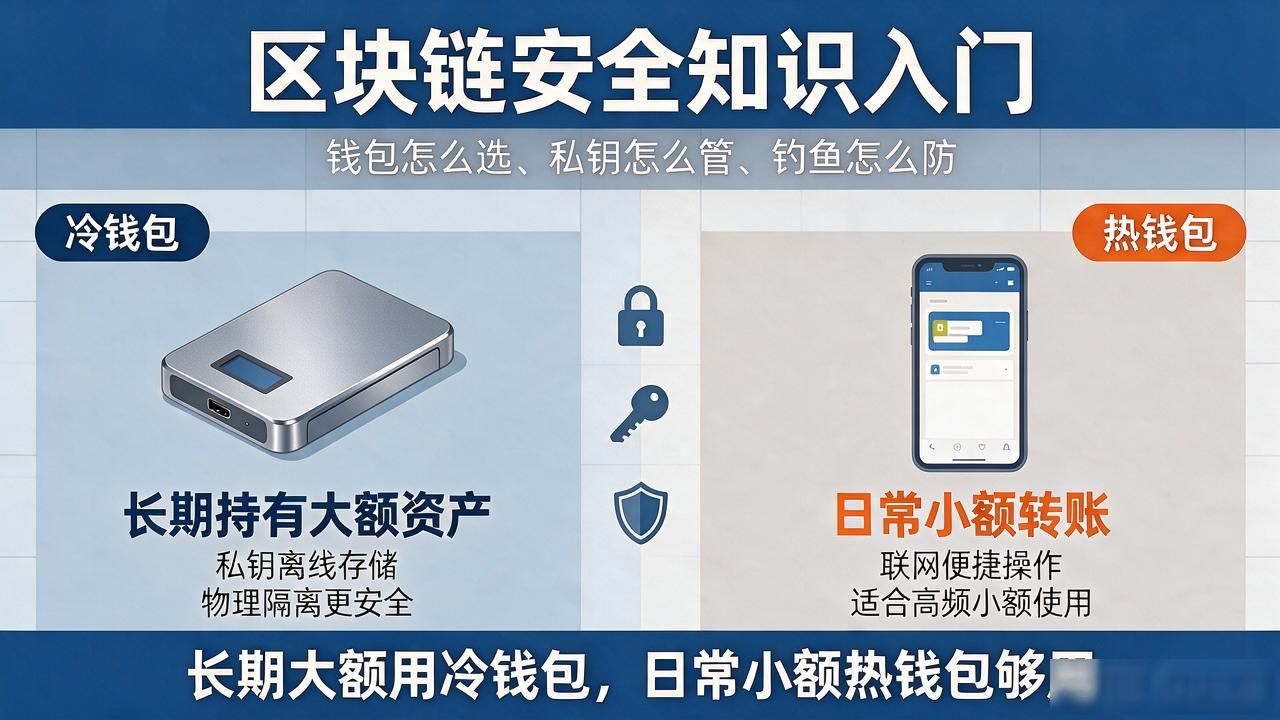 区块链安全私钥管理_冷钱包热钱包选择_区块链 安全 知识