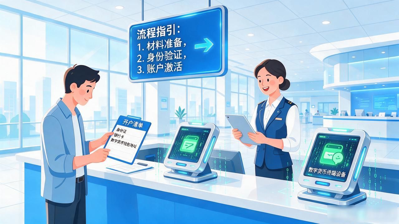 数字货币在银行开户_个人数字货币开户所需材料_银行数字货币开户流程